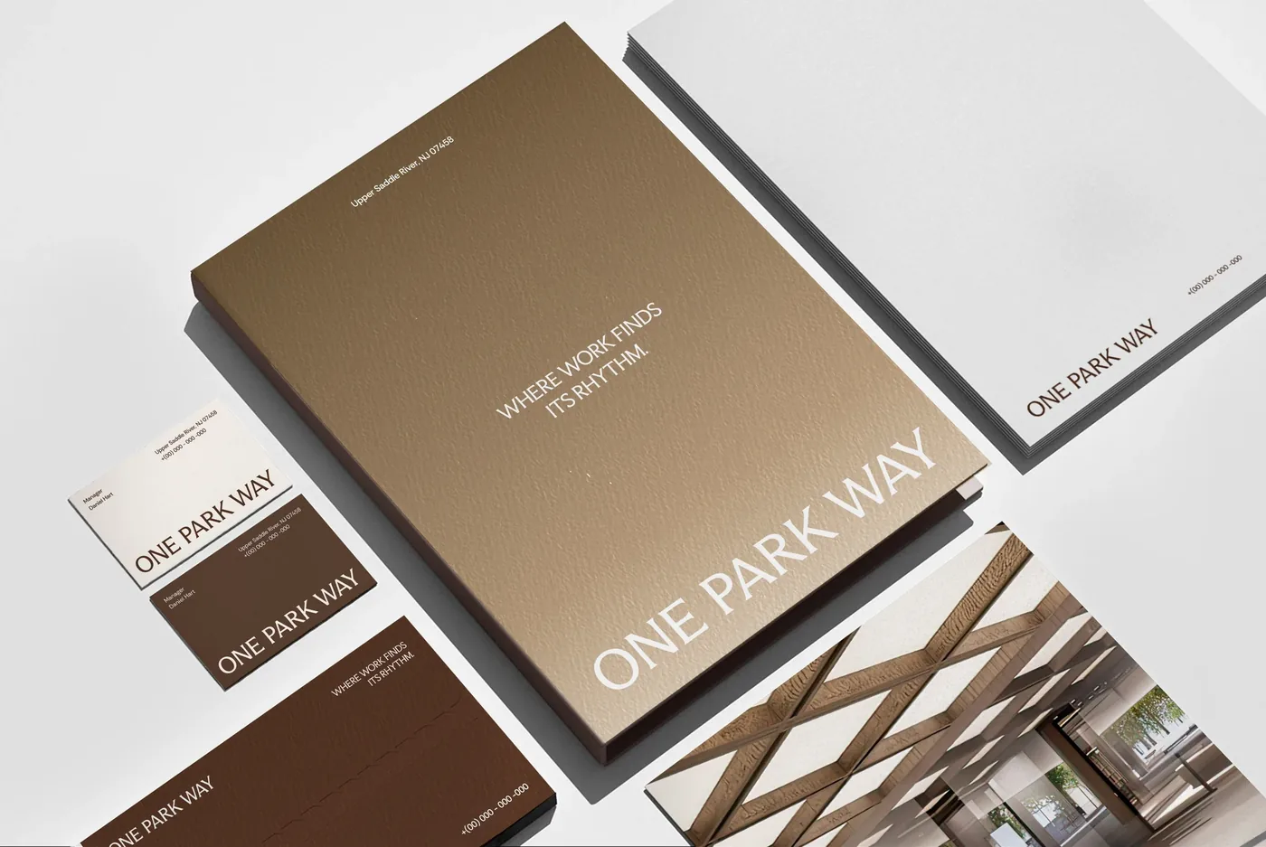 One Park Way, real estate development branding by MOZART&CO.