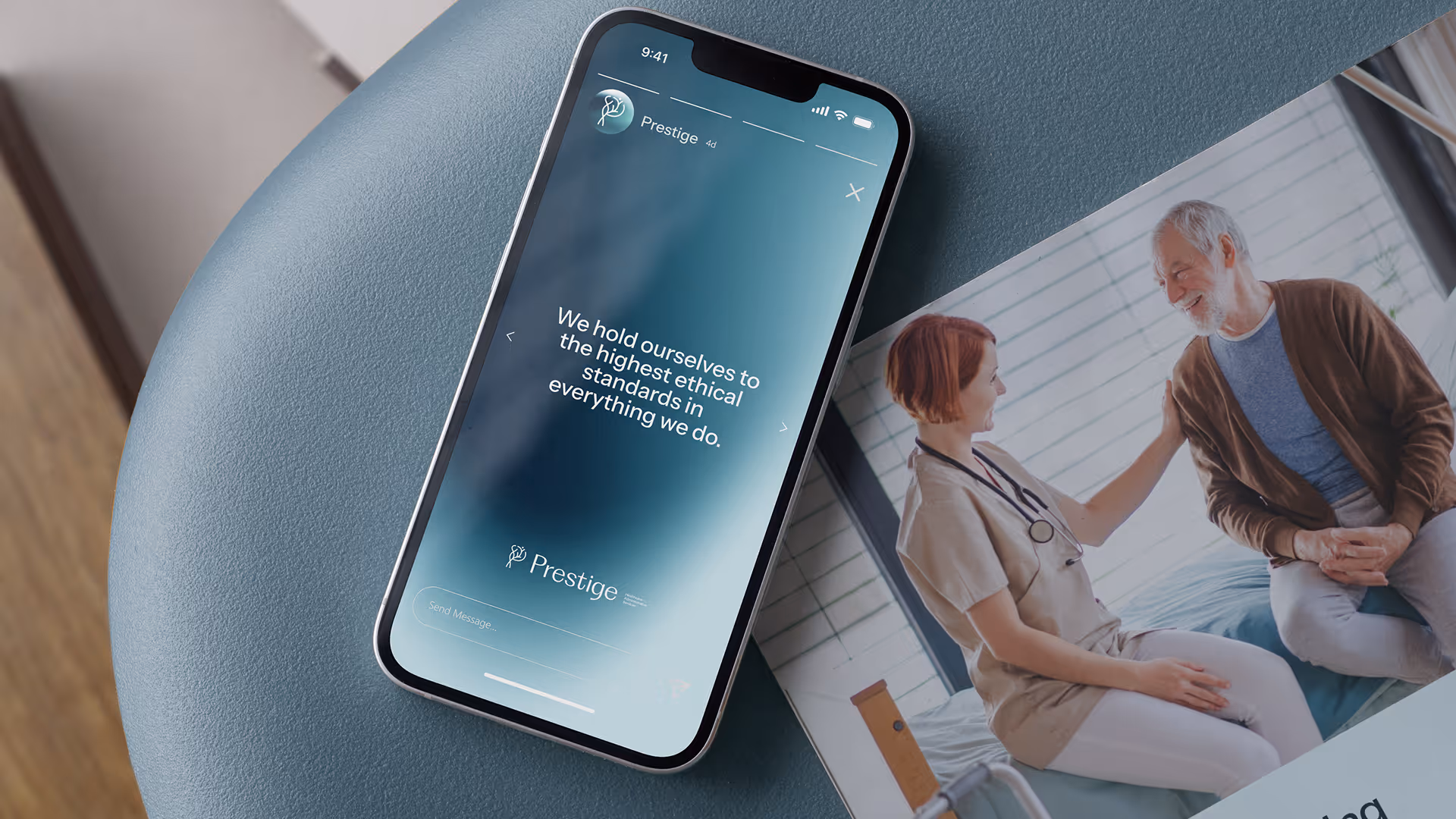 Prestige Living, a senior living brand built by MOZART&CO.