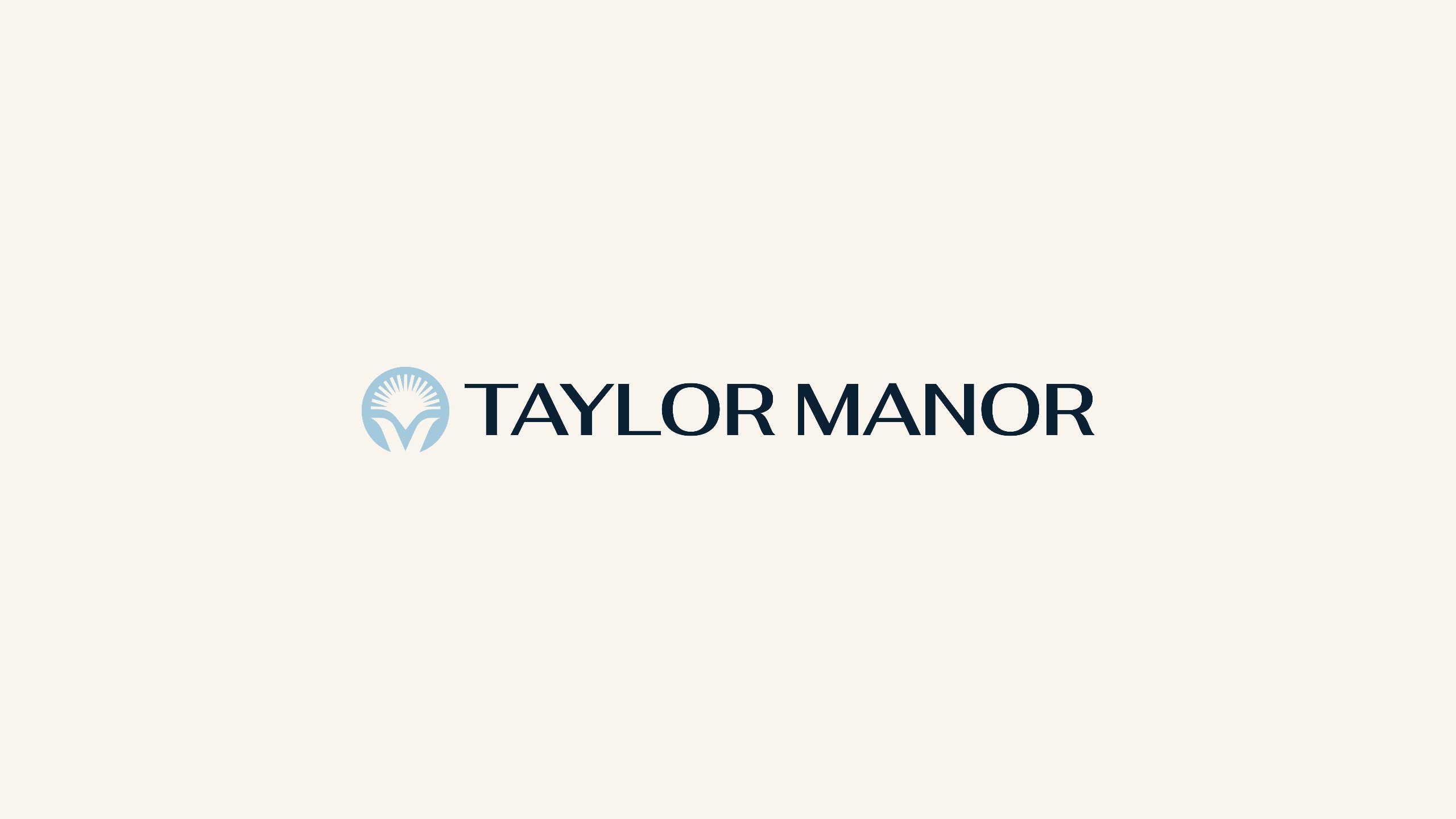 Logo on navy