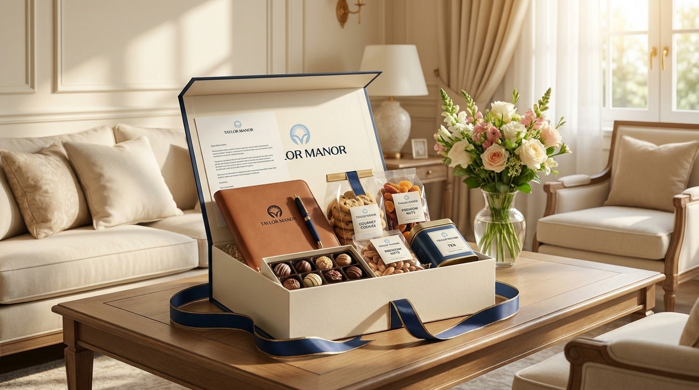 Luxury welcome gift box